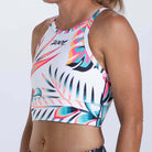 Zoot Sports RUN CROP Womens LTD Run Crop - Koa Tropical