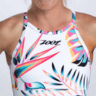 Zoot Sports RUN CROP Womens LTD Run Crop - Koa Tropical