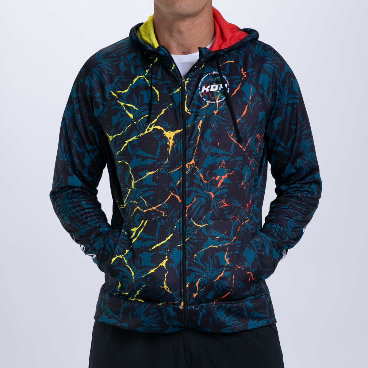 Zoot Sports RUN OUTERWEAR Mens LTD Run Thermo Hoodie  - Koa