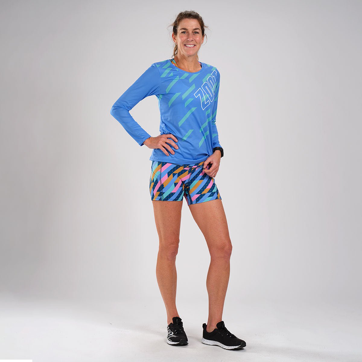 Zoot Sports Run Tee Womens LTD Run Longsleeve Tee - Unbreakable