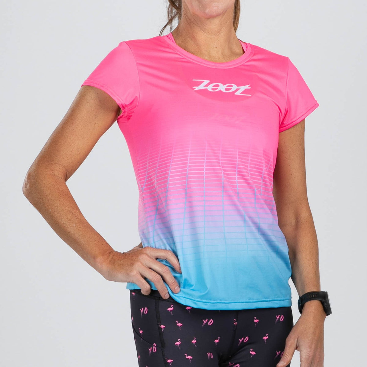 Zoot Sports RUN TEE Women's Ltd Run Tee - Vice