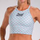 Zoot Sports RUN TOPS WOMENS LTD RUN CROP - RACE DIVISION