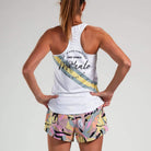 Zoot Sports Run Tops Womens LTD Run Singlet - White Mahalo