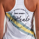 Zoot Sports Run Tops Womens LTD Run Singlet - White Mahalo
