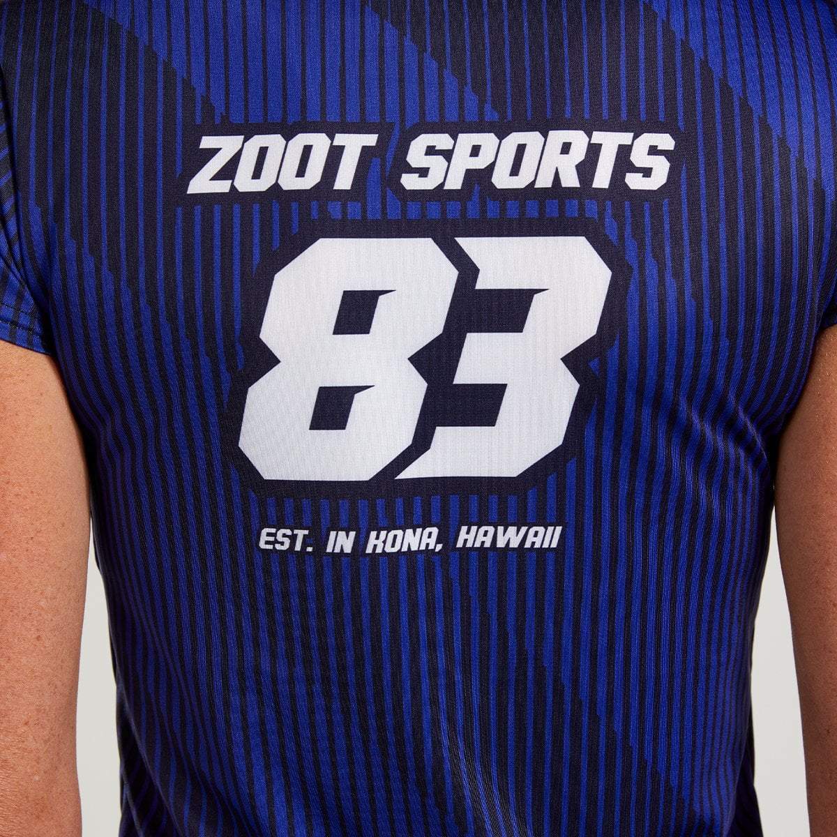Zoot Sports RUN TOPS WOMENS LTD RUN TEE - STARS & STRIPES