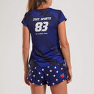 Zoot Sports RUN TOPS WOMENS LTD RUN TEE - STARS & STRIPES