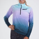 Zoot Sports Run Tops Womens LTD Run Thermo Half Zip -  Kona Ice