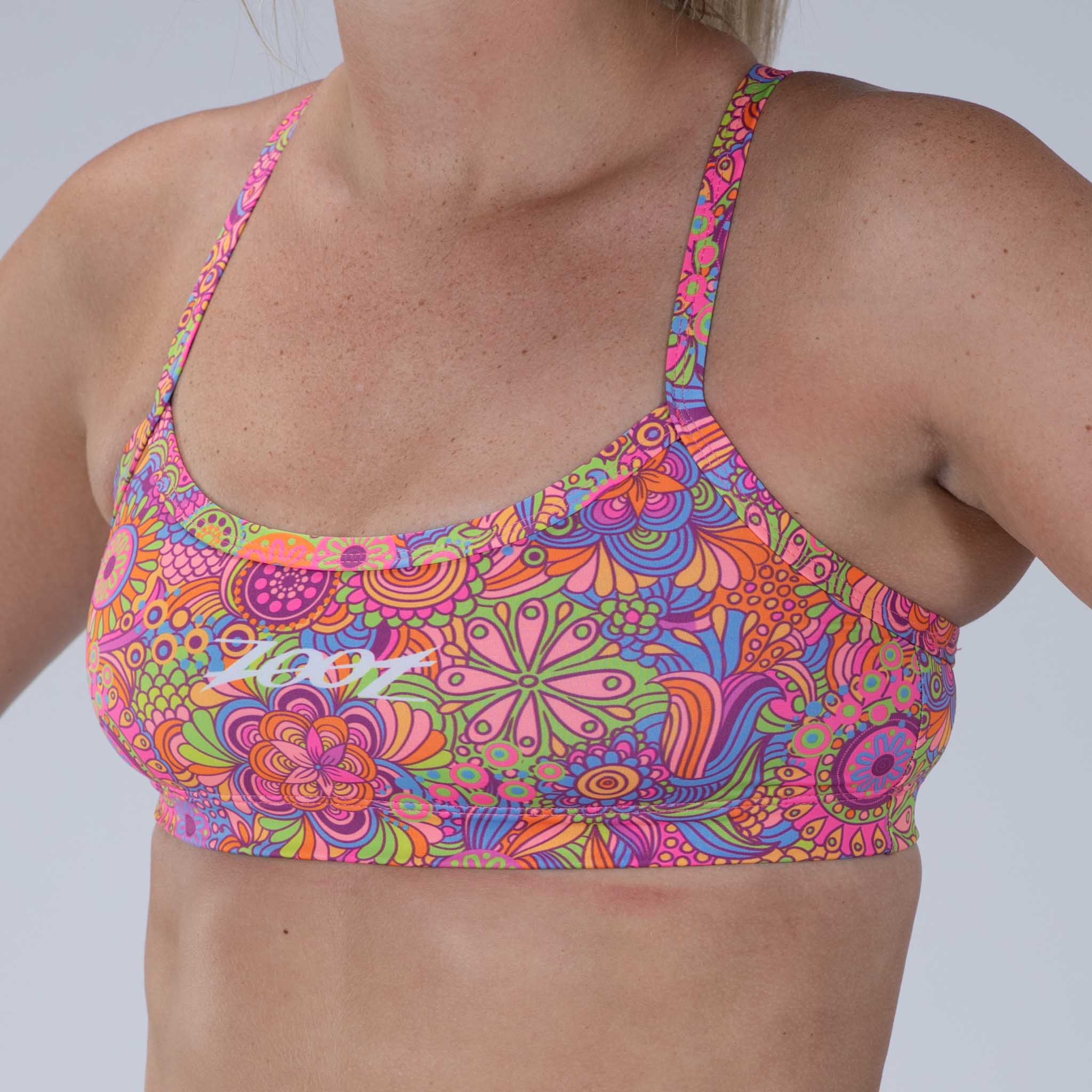 Zoot Sports SWIM Women's Ltd Swim Bikini Top - Salty Groove