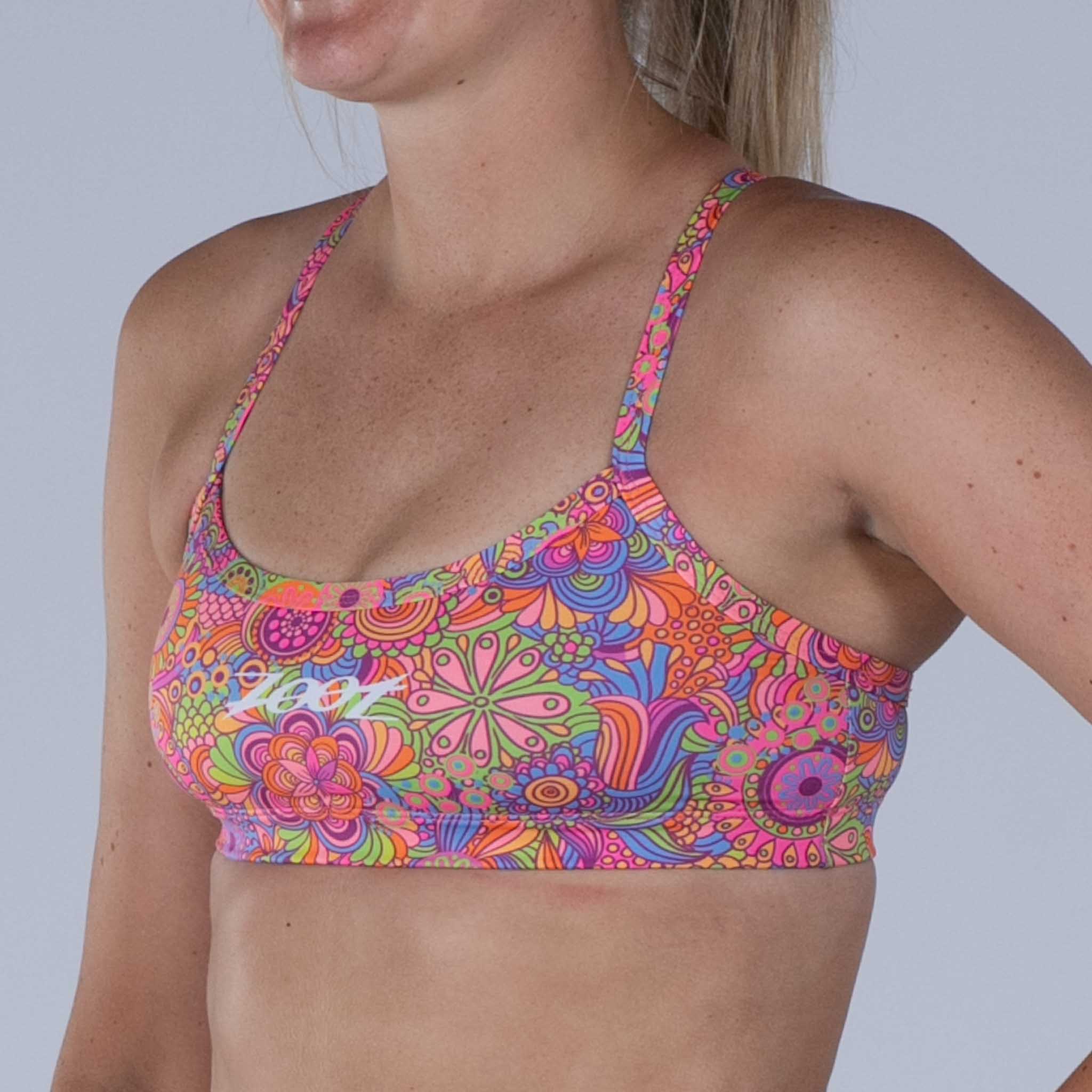 Zoot Sports SWIM Women's Ltd Swim Bikini Top - Salty Groove