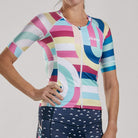 Zoot Sports Womens LTD Triathlon Aero Jersey - Riviera
