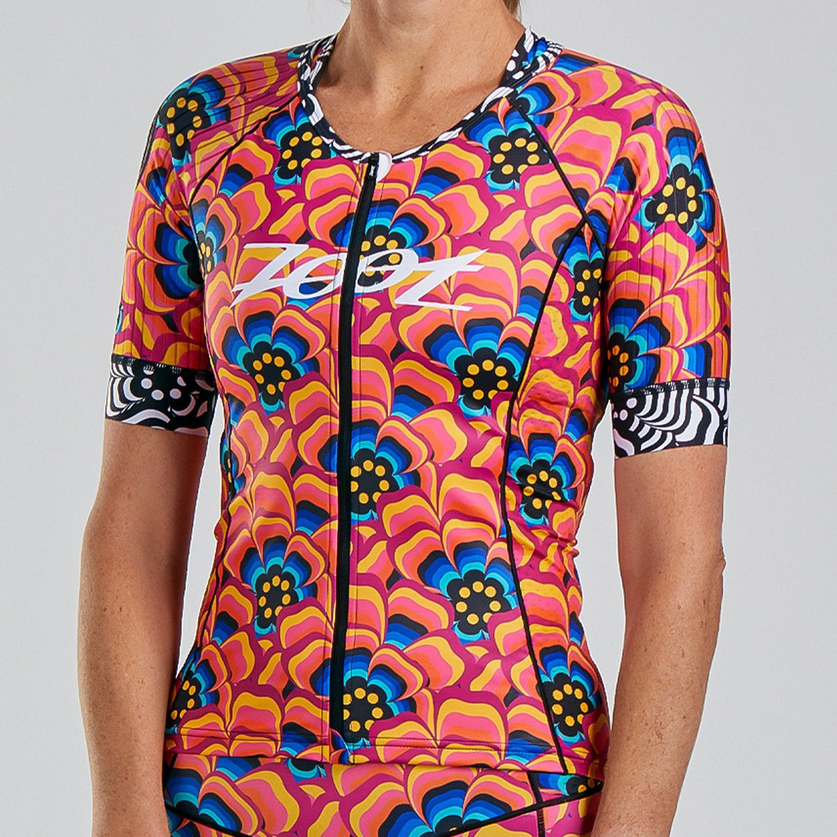 Zoot Sports Womens LTD Triathlon Aero Jersey - Tri Love