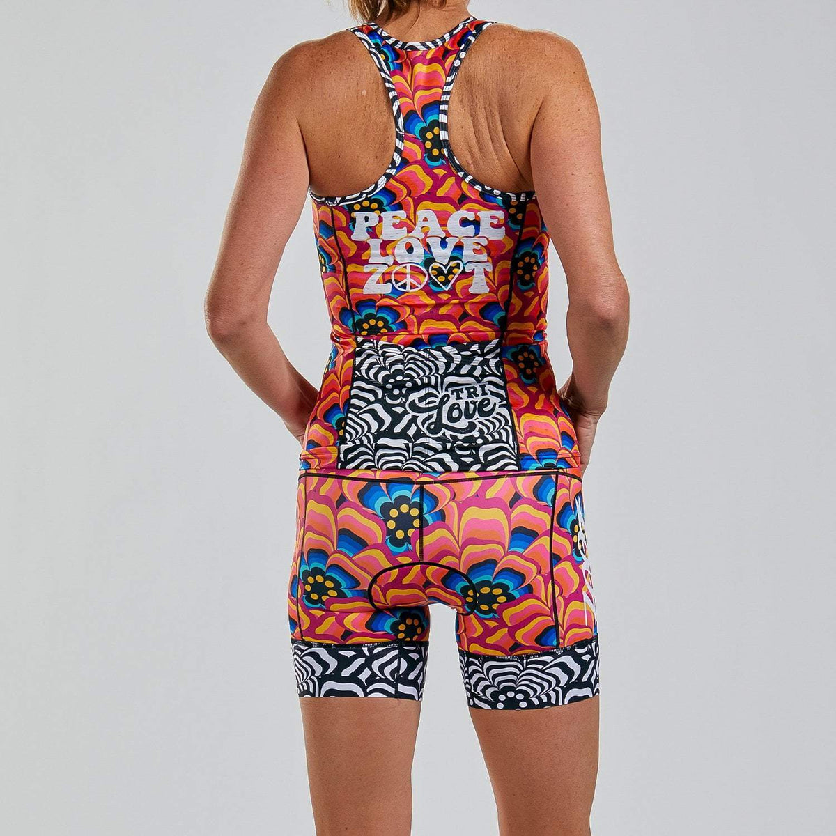 Zoot Sports TRI APPAREL WOMENS LTD TRI RACERBACK - TRI LOVE