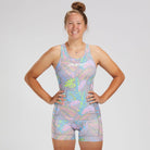 Zoot Sports Triathlon Bottoms Womens LTD Triathlon 4 Inch Short -  Live Aloha