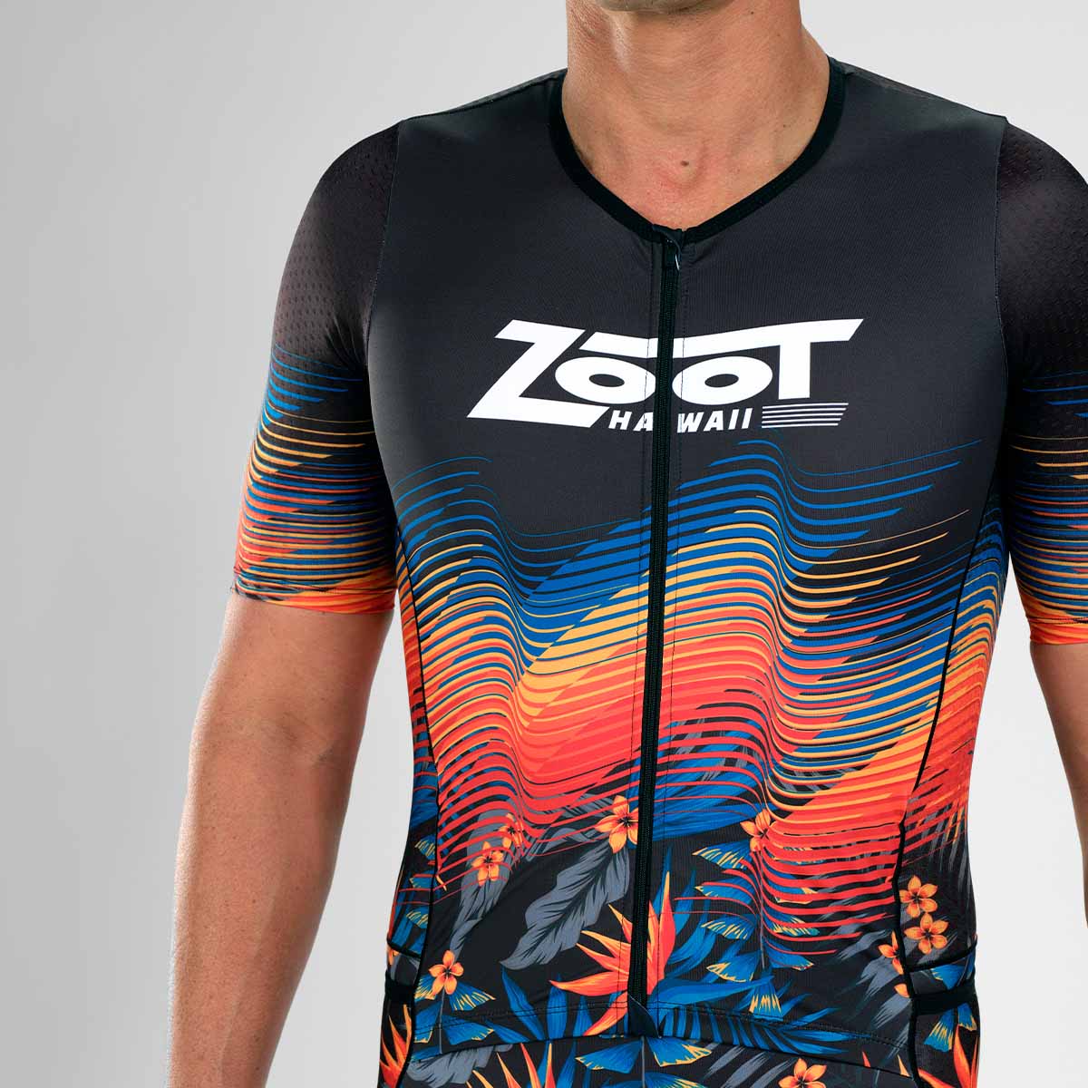 Zoot Sports Triathlon Racesuits Mens LTD Triathlon Aero Full Zip Racesuit - 40 Years