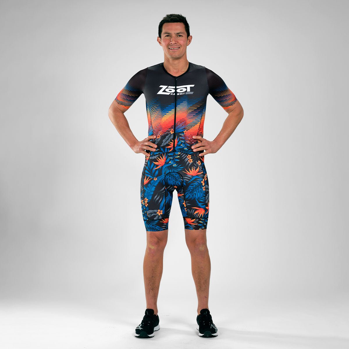 Zoot Sports Triathlon Racesuits Mens LTD Triathlon Aero Full Zip Racesuit - 40 Years