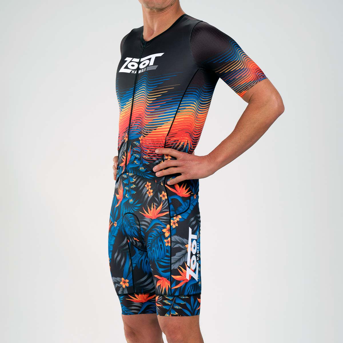 Zoot Sports Triathlon Racesuits Mens LTD Triathlon Aero Full Zip Racesuit - 40 Years