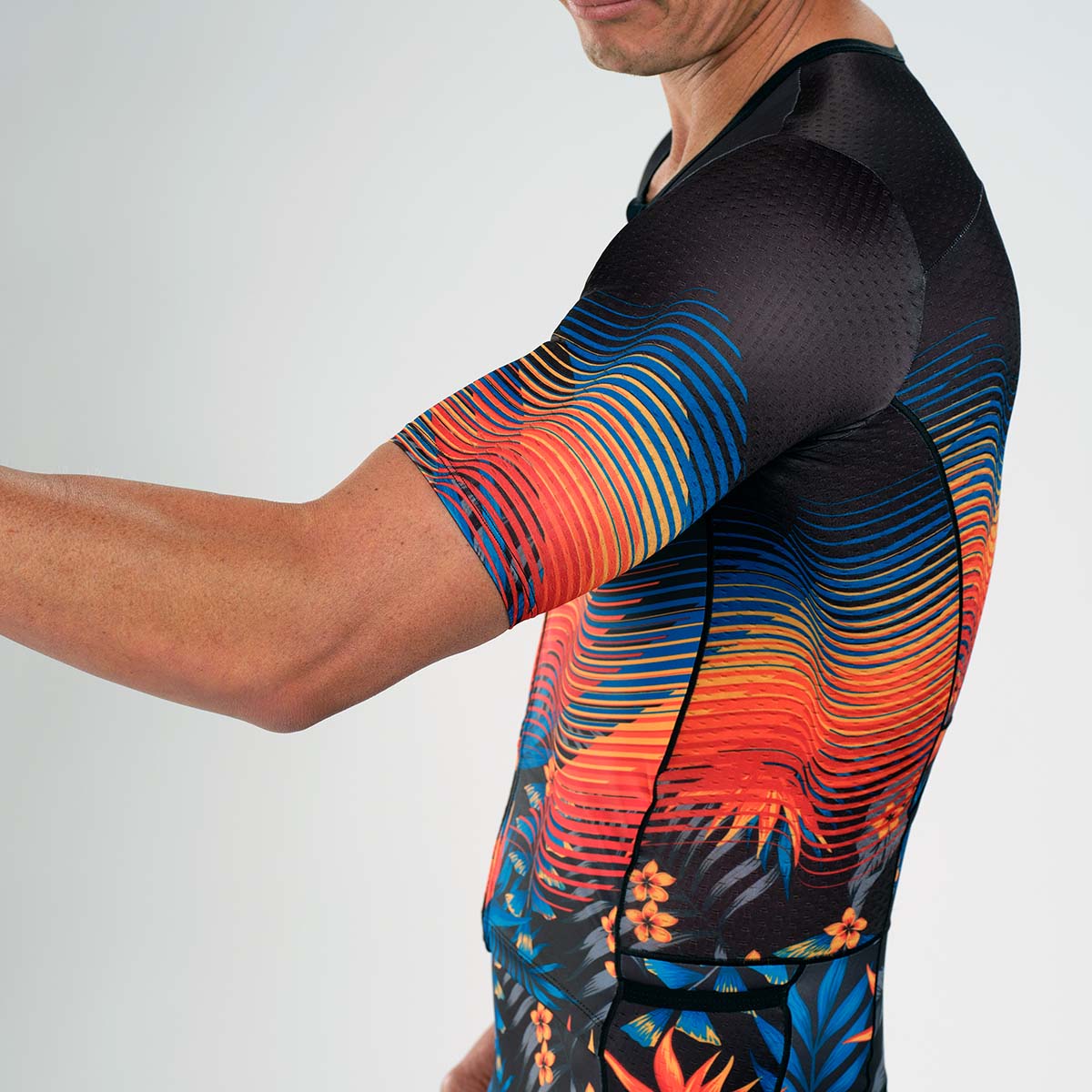 Zoot Sports Triathlon Racesuits Mens LTD Triathlon Aero Full Zip Racesuit - 40 Years