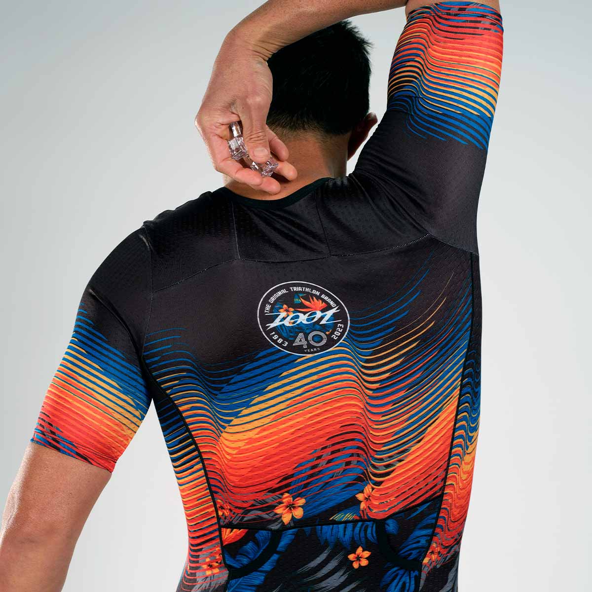 Zoot Sports Triathlon Racesuits Mens LTD Triathlon Aero Full Zip Racesuit - 40 Years