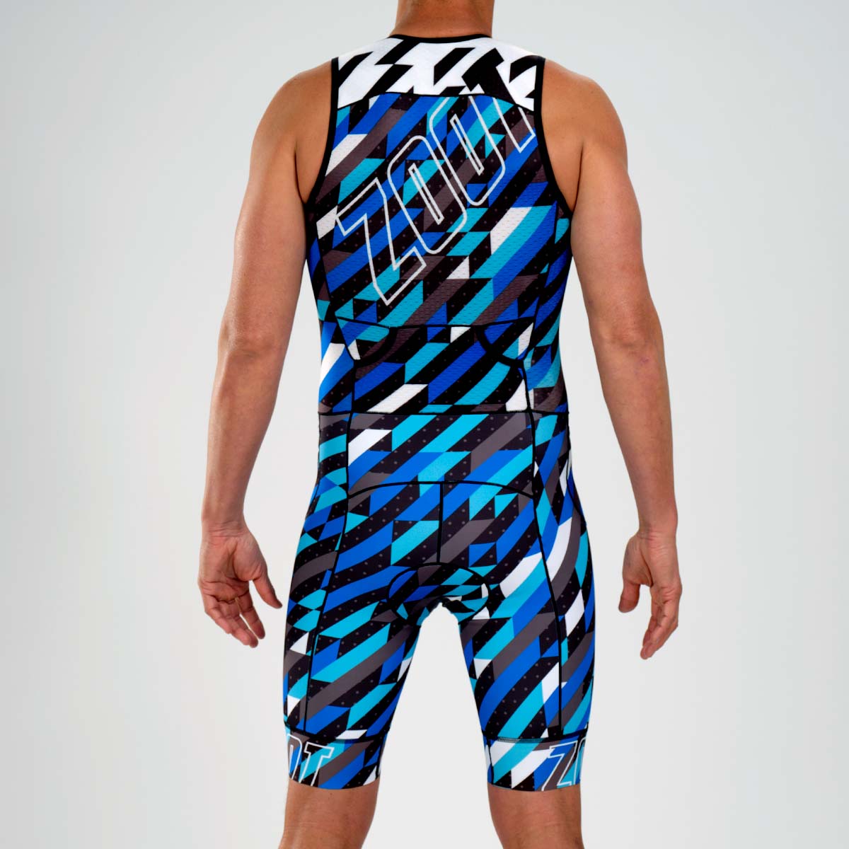 Zoot Sports Triathlon Racesuits Mens LTD Triathlon Sleeveless Full Zip Racesuit - Unbreakable
