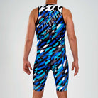 Zoot Sports Triathlon Racesuits Mens LTD Triathlon Sleeveless Full Zip Racesuit - Unbreakable