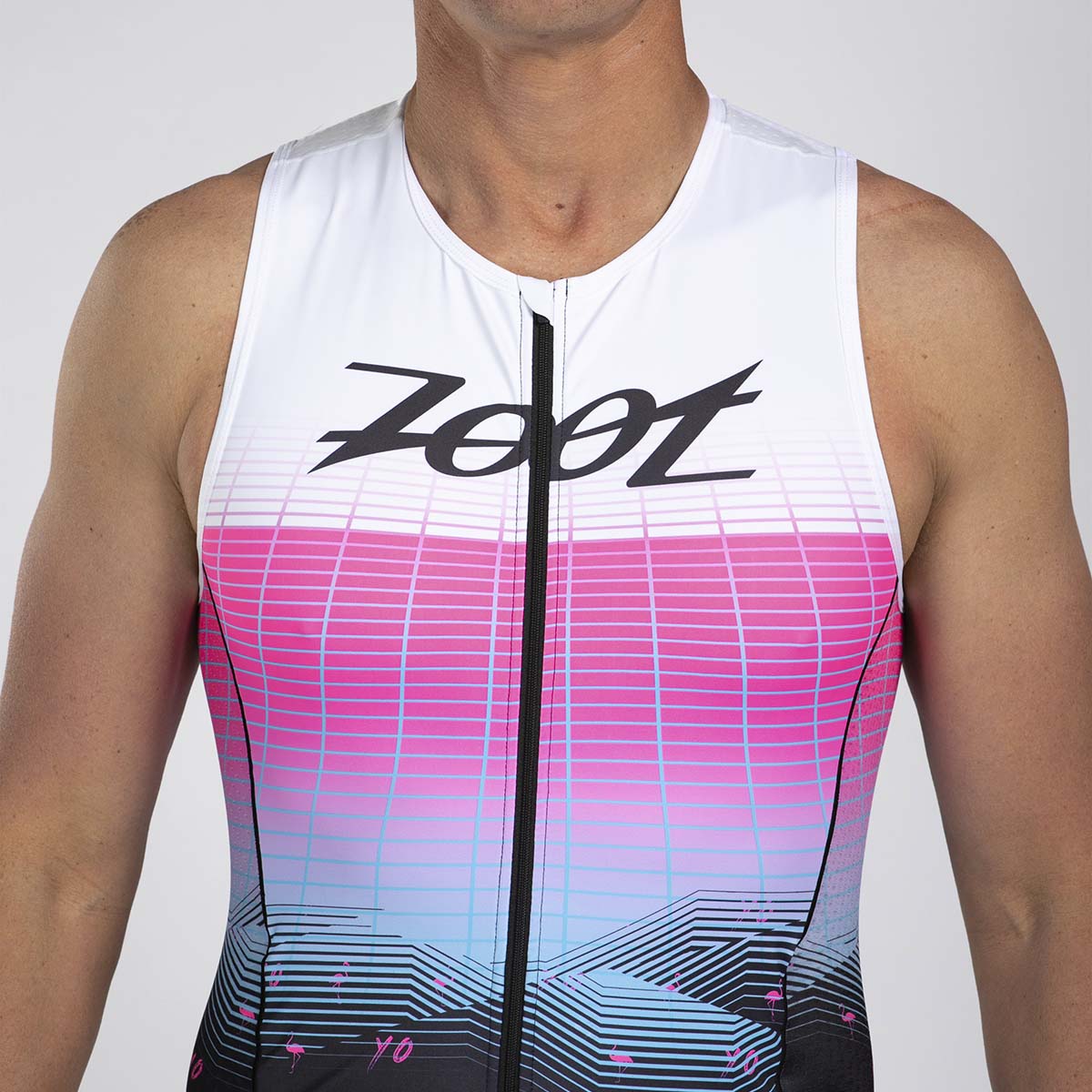 Zoot Sports TRI RACESUITS Men's Ltd Tri Slvs Fz Racesuit - Vice