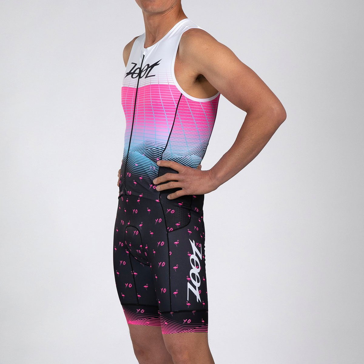 Zoot Sports TRI RACESUITS Men's Ltd Tri Slvs Fz Racesuit - Vice