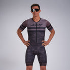 Zoot Sports Triathlon Racesuits Mens LTD Triathlon Aero Full Zip Racesuit - Digi Camo