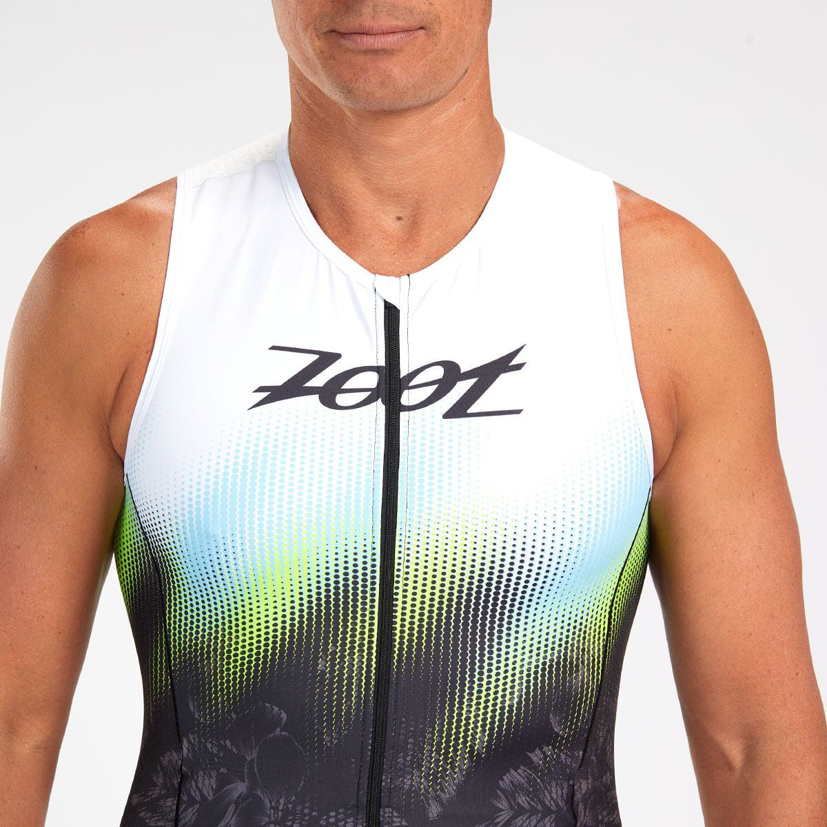 Zoot Sports TRI RACESUITS MENS LTD TRI SLVS FZ RACESUIT - LIVE ALOHA