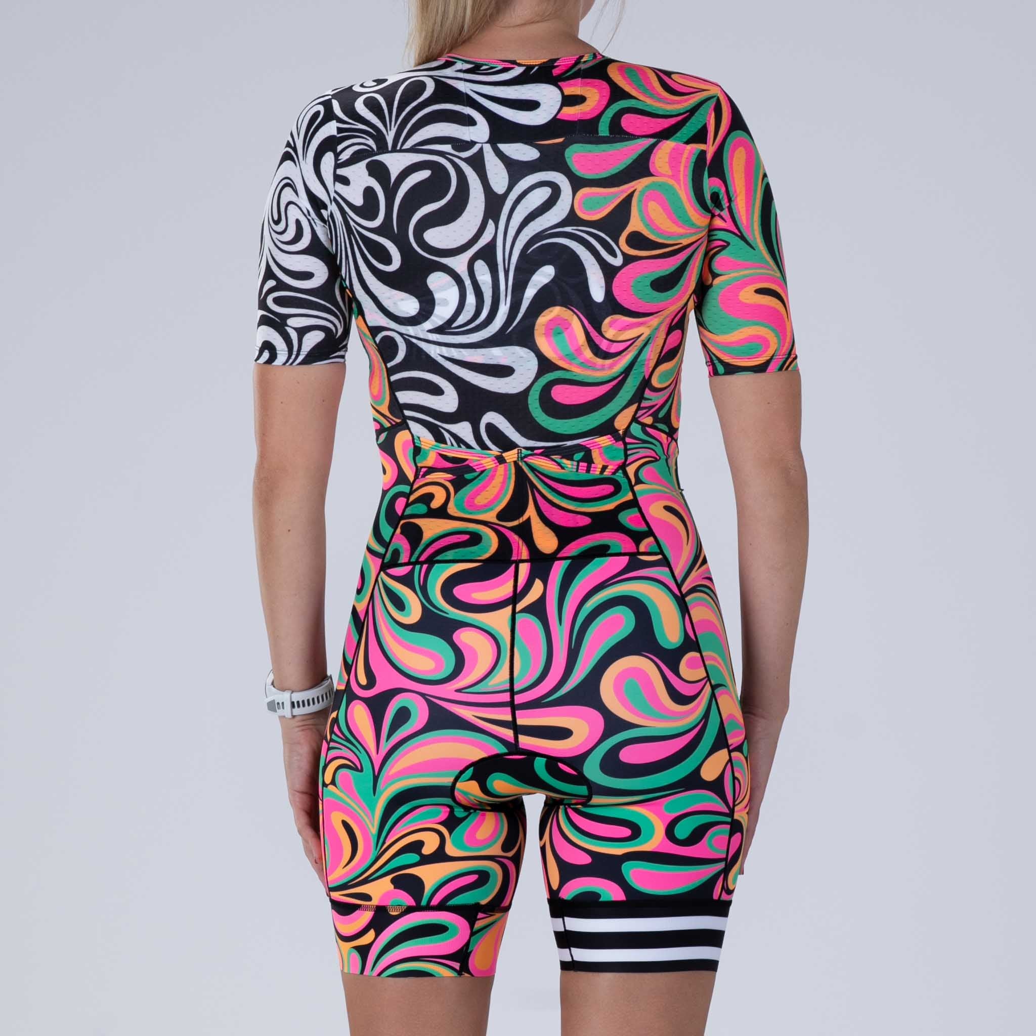 Zoot Sports TRI RACESUITS Womens LTD Triathlon Aero  Full Zip Racesuit - Fab
