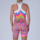 Zoot Sports TRI RACESUITS Women's Ltd Tri Slvs Fz Racesuit - Salty Groove