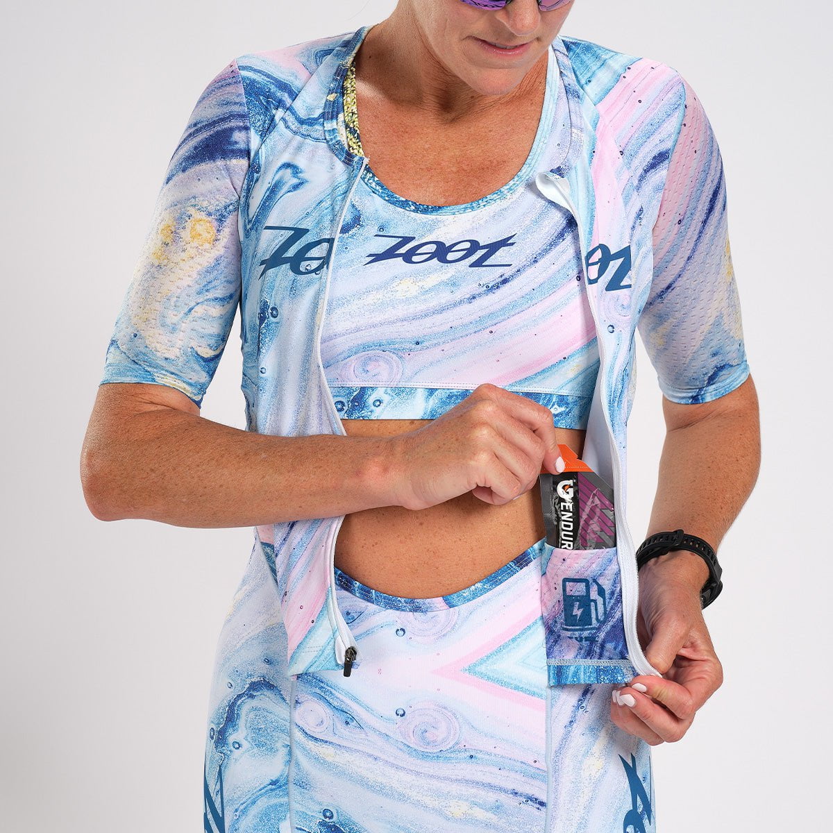 Zoot Sports Triathlon Racesuits Womens LTD Triathlon Aero Full-Zip Racesuit - Dreamcatcher