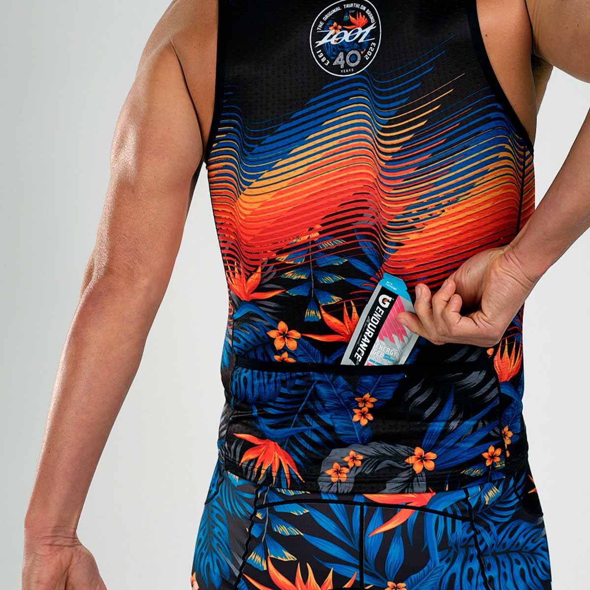 Zoot Sports Triathlon Tops Mens LTD Triathlon Tank - 40 Years