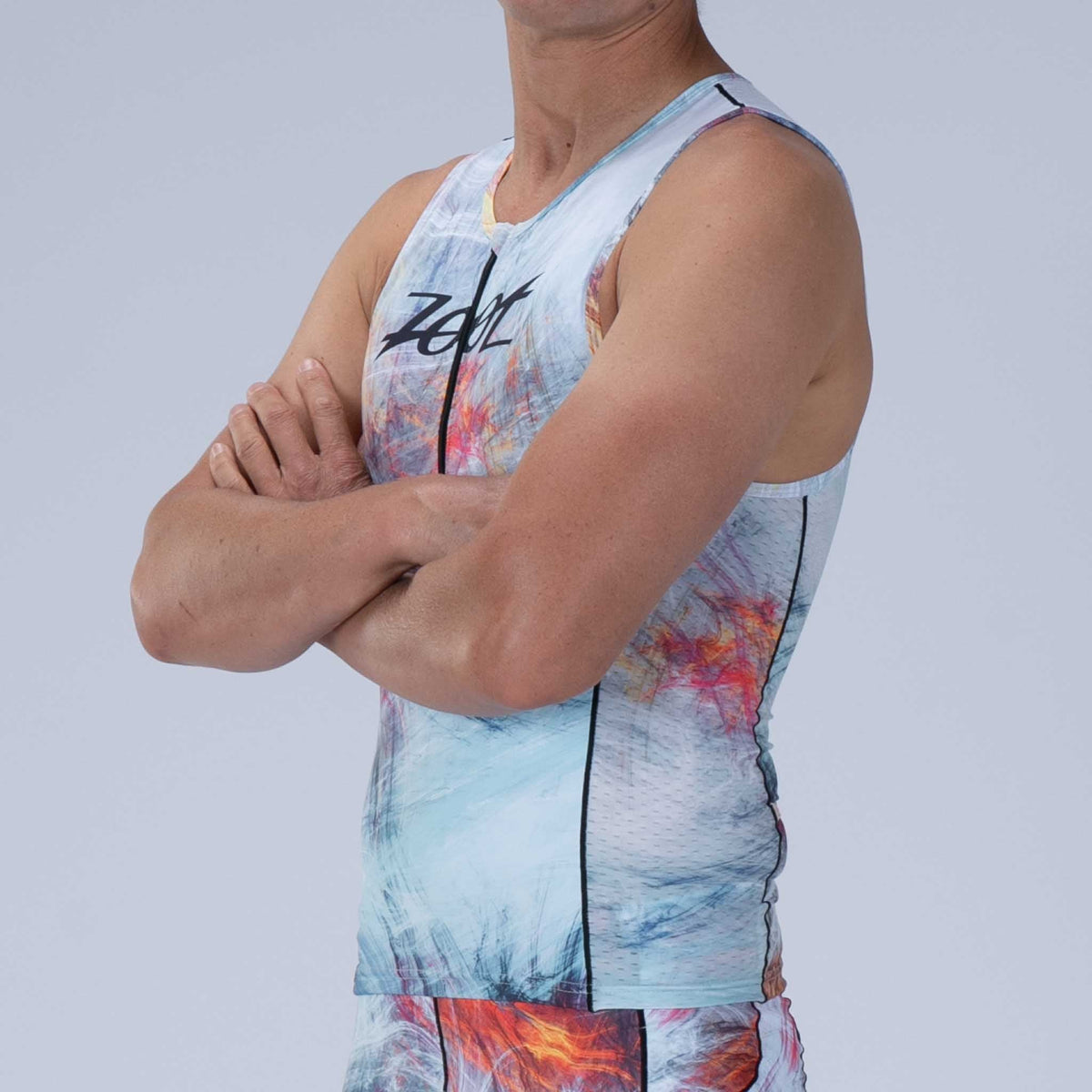 Zoot Sports TRI TOPS Mens LTD Triathlon Tank - Energy