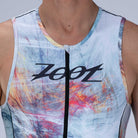 Zoot Sports TRI TOPS Mens LTD Triathlon Tank - Energy