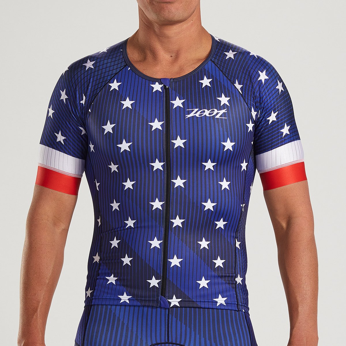 Zoot Sports Mens LTD Triathlon Aero Jersey - Stars & Stripes