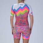 Zoot Sports TRI TOPS Women's Ltd Tri Aero Jersey - Salty Groove