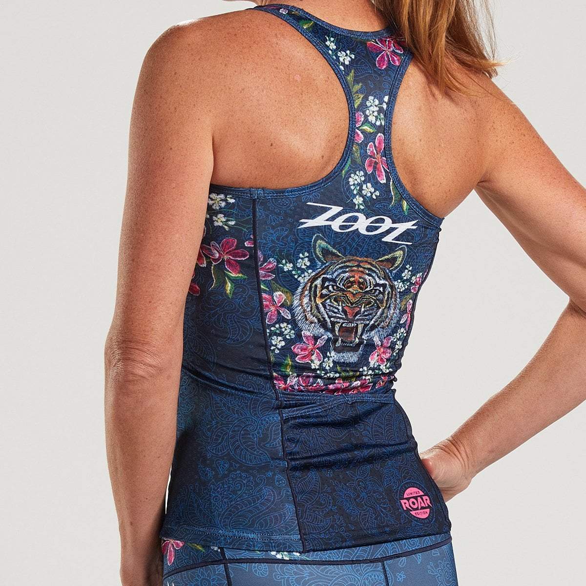 Zoot Sports TRI TOPS WOMENS LTD TRI RACERBACK - BLUE ROAR