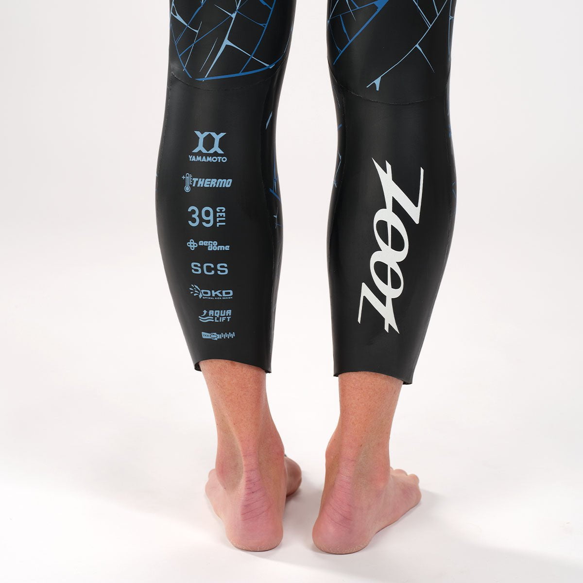 Zoot Women's Tundra Wetsuit in Ice Blue, image 13